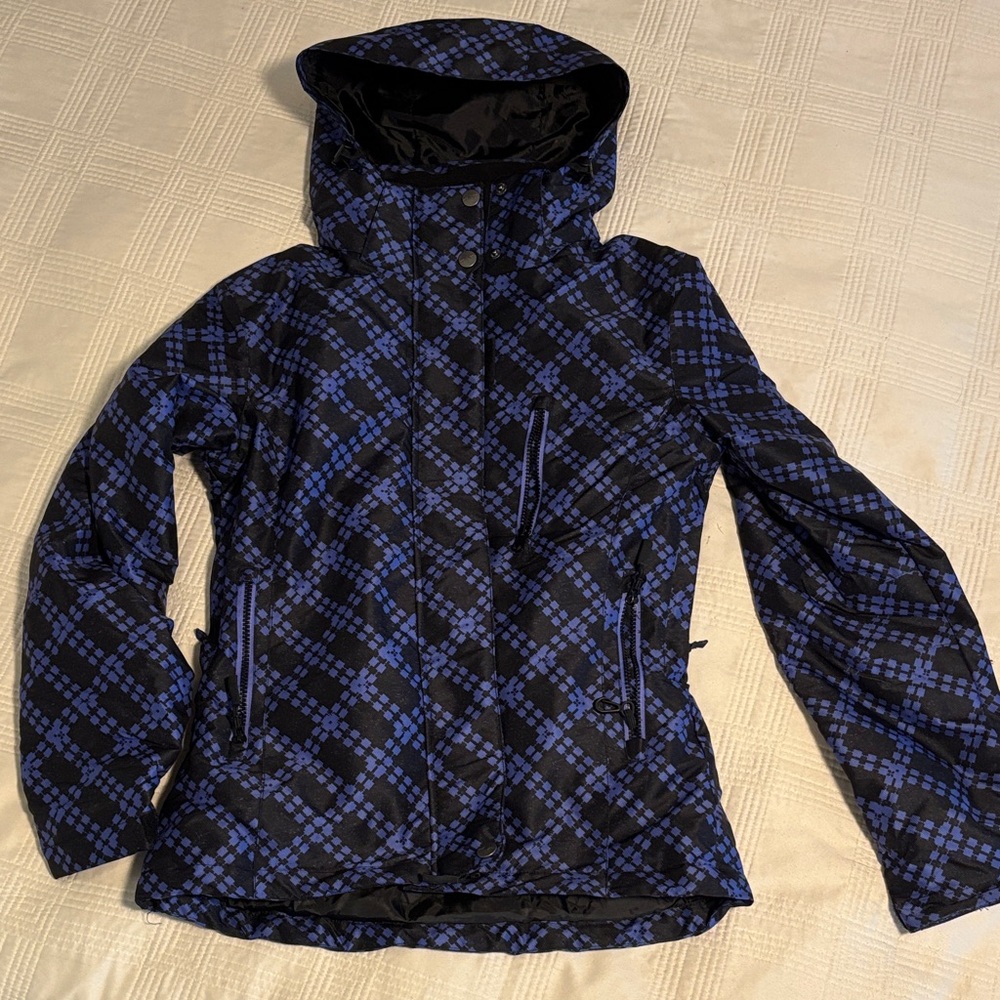 Pulse Women's Black and Blue Ski Jacket